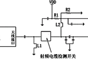 一種手機天線使用狀態檢測電路