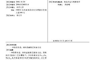 一種鐵基非晶、納米晶磁粉芯制備方法