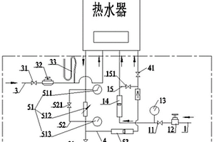 一種燃氣熱水器的模擬水阻檢測裝置