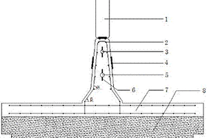 適用于高速公路改擴建工程的防撞護欄結構及其施工方法