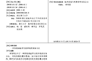 一種智能調溫型功能紗線的制備方法
