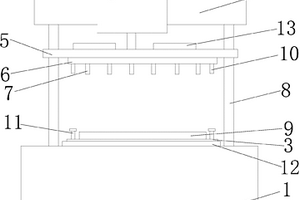 一種具有散熱行程控制機構的PCB板性能檢測治具