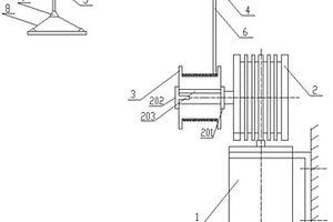用于板式建筑構件檢測設備的自動升降機構