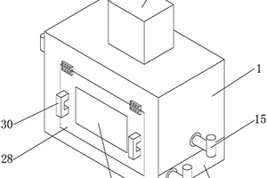一種建筑檢測用材料固定裝置