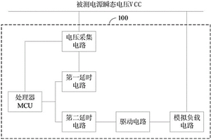 一種電源性能檢測裝置及系統