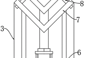 一種轉角幕墻建筑層間變形性能檢測系統