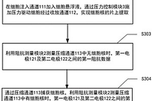 細胞核電學性能檢測裝置及方法