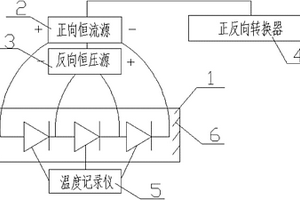 一種二極管在光伏組件正反向性能檢測裝置