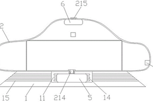 一種自動駕駛汽車性能檢測用充氣假車目標物