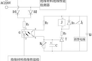 絕緣材料絕緣性能檢測器保護報警電路