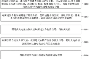 基于熒光染料作為內標物的化學發光免疫分析法及其應用