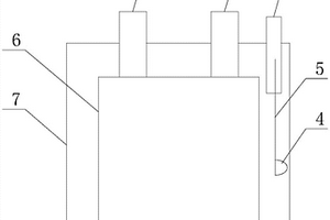 用于测量电池电化学活性比表面积的三电极电池