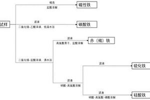 白云鄂博礦鐵物相的化學分析方法