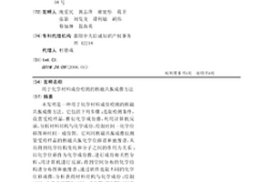 用于化學材料成份檢測的核磁共振成像方法