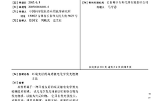 環境友好的高靈敏電化學發光檢測方法