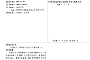 奶制品中三聚氰胺的電化學快速檢測方法