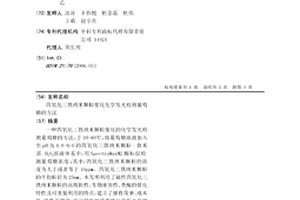 四氧化三鐵納米顆粒催化化學發光檢測葡萄糖的方法