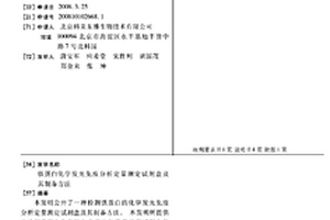 鐵蛋白化學發光免疫分析定量測定試劑盒及其制備方法