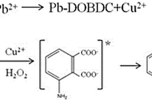 Cu-MOF-魯米諾-H<Sub>2</Sub>O<Sub>2</Sub>化學發光體系檢測Pb<Sup>2+</Sup>的方法