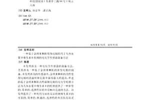 基于金納米顆粒修飾電極的用于人體血漿中維生素B檢測的電化學傳感器制備方法