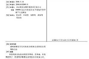 透明質酸化學發光免疫分析測定試劑盒及其制備方法