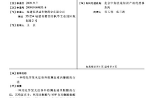 用化學發光法體外檢測血液丙酮酸的方法