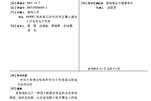 用于檢測血吸蟲的電化學傳感器及制備方法和應用