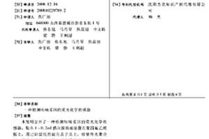 檢測呋喃妥因的熒光化學傳感器