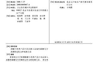 降糖中藥類產品中非法摻入高極性降糖化學藥物的定性分析檢測方法