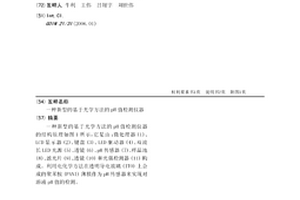 新型的基于光學方法的pH值檢測儀器