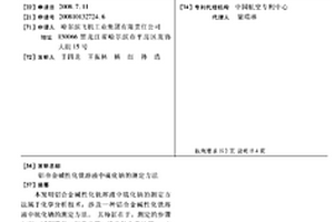 鋁合金堿性化銑溶液中硫化鈉的測定方法