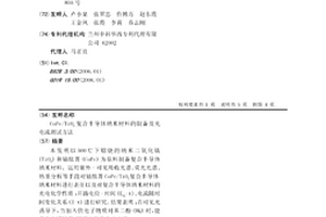 CoPc/TiO2復合半導體納米材料的制備及光電流測試方法