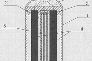 五電極鋼筋銹蝕監測傳感器及其制備方法