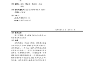 基于石墨烯-貴金屬復合材料的電化學DNA傳感器及其制備方法