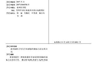納米銀粒子電化學傳感器的制備方法及其應用