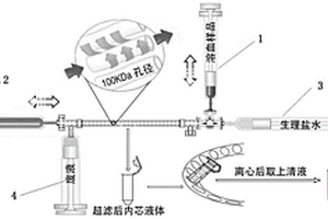 用于溶血樣本處理的中空纖維超濾裝置