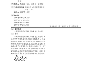 一類羅丹明熒光染料，其制備方法及應用