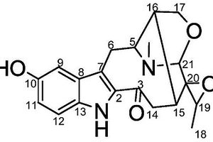 稠合醚環單萜吲哚生物堿類化合物、制備方法和應用