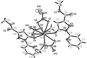 [Pr(HL1)2(NO3)3(CH3OH)2(H2O)] H2O及抗癌藥物應用