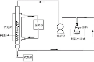 利用填充床式反應器制備對氯鄰硝基乙酰乙酰苯胺的方法