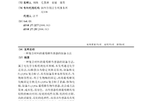 復合材料的葡萄糖傳感器的制備方法