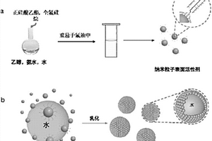 納米粒子表面活性劑的快速的合成方法及其應用