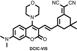 溶酶體定位粘度響應的雙光子熒光探針分子及制備方法