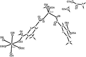 Zn(II)/Na(I)配合物單晶及其制備方法和應用