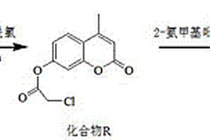 基于香豆素類的接力響應型熒光分子探針及其制備方法和用途