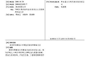 納米羥基磷灰石生物復合涂層的制備方法