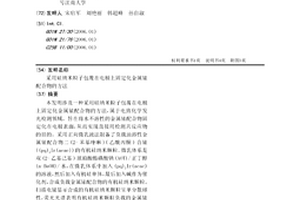 采用硅納米粒子包覆在電極上固定化金屬銥配合物的方法