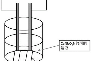 鈣鈦礦結構氮氧化合物光催化分解水陽極材料及其制備方法