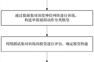 用于具有長尾分布特性的單猴視頻動作分類方法