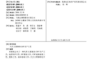 汽車大梁鋼的CSP生產工藝